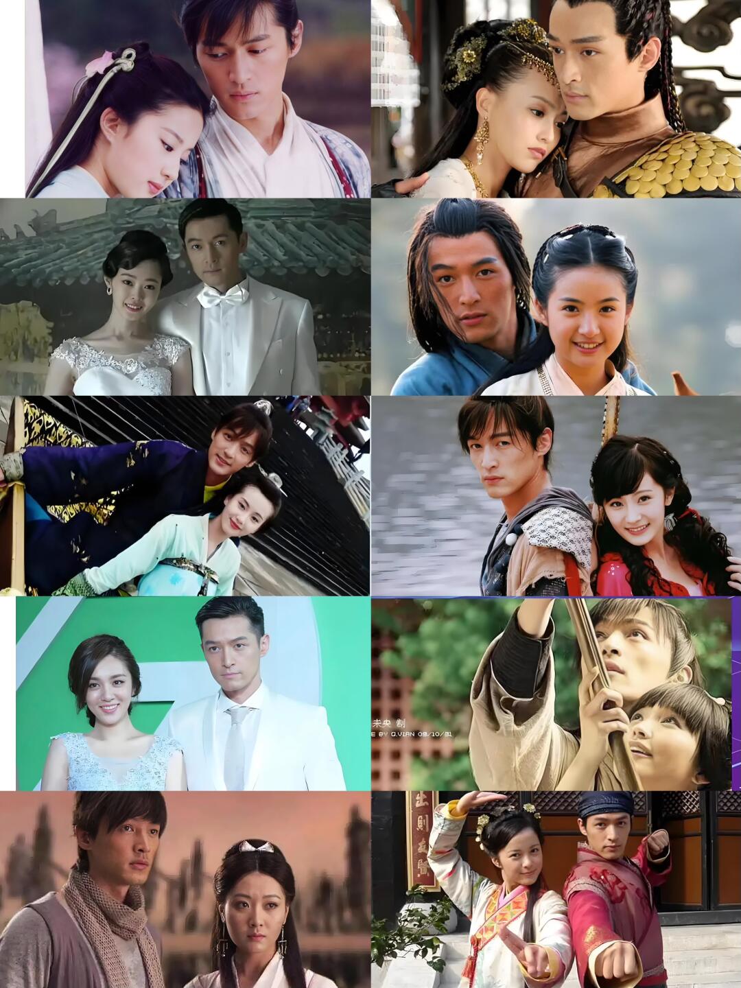 与胡歌合作的女演员中，哪个跟他CP感最强