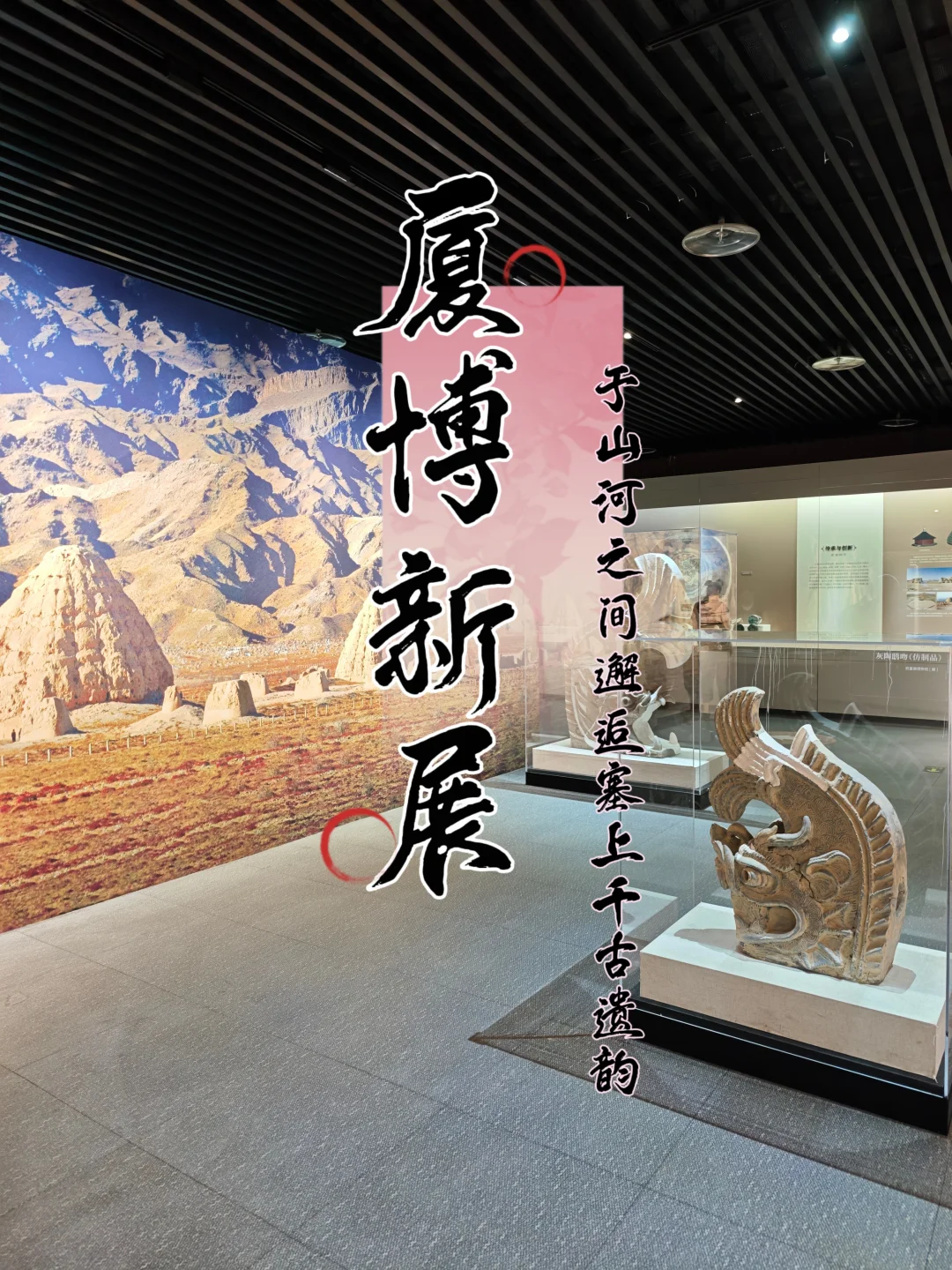 厦门新展0元看❗️跨越千里的西夏塞上文明