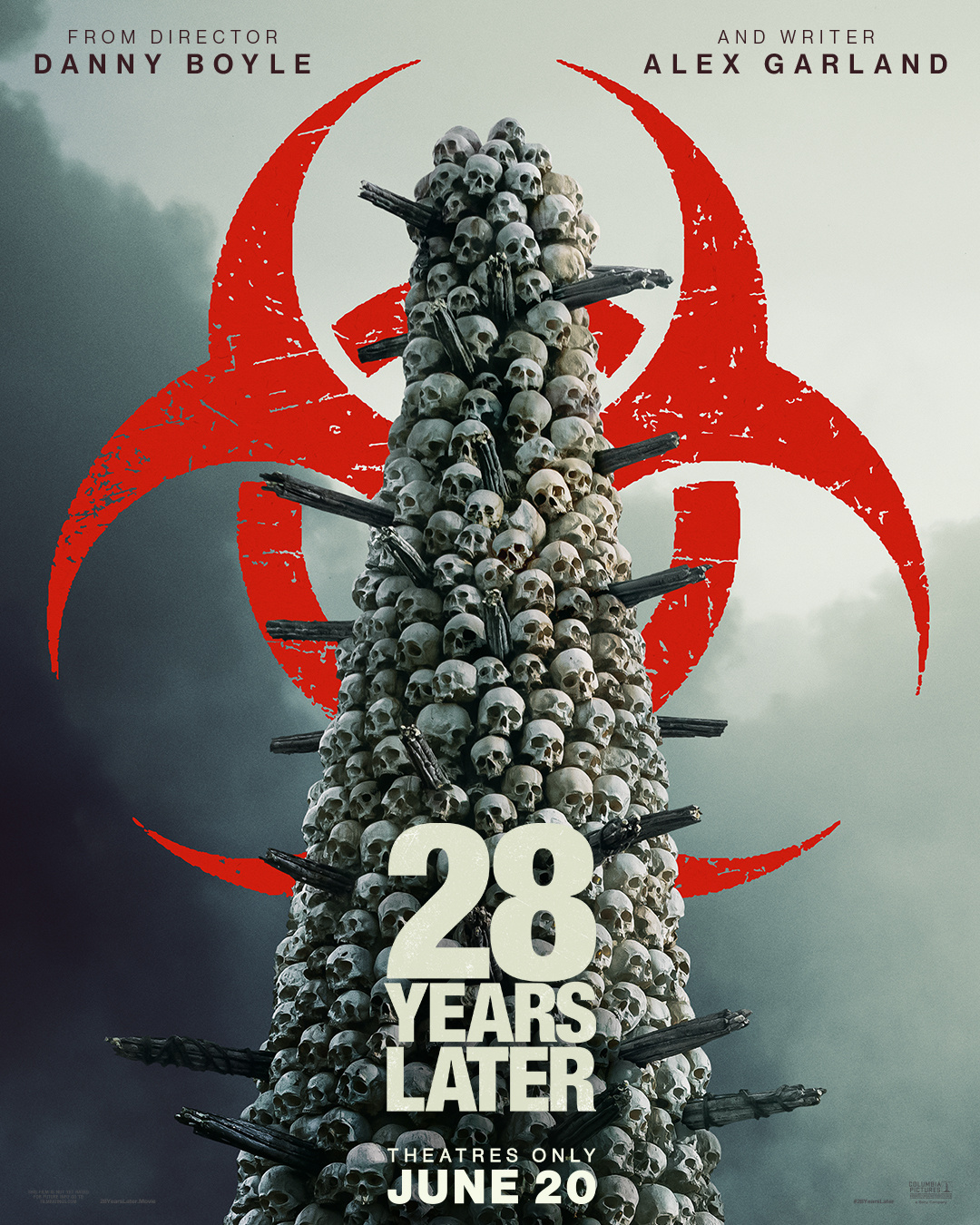《惊变28年》发布新海报，6月20日北美上映。 ​​​