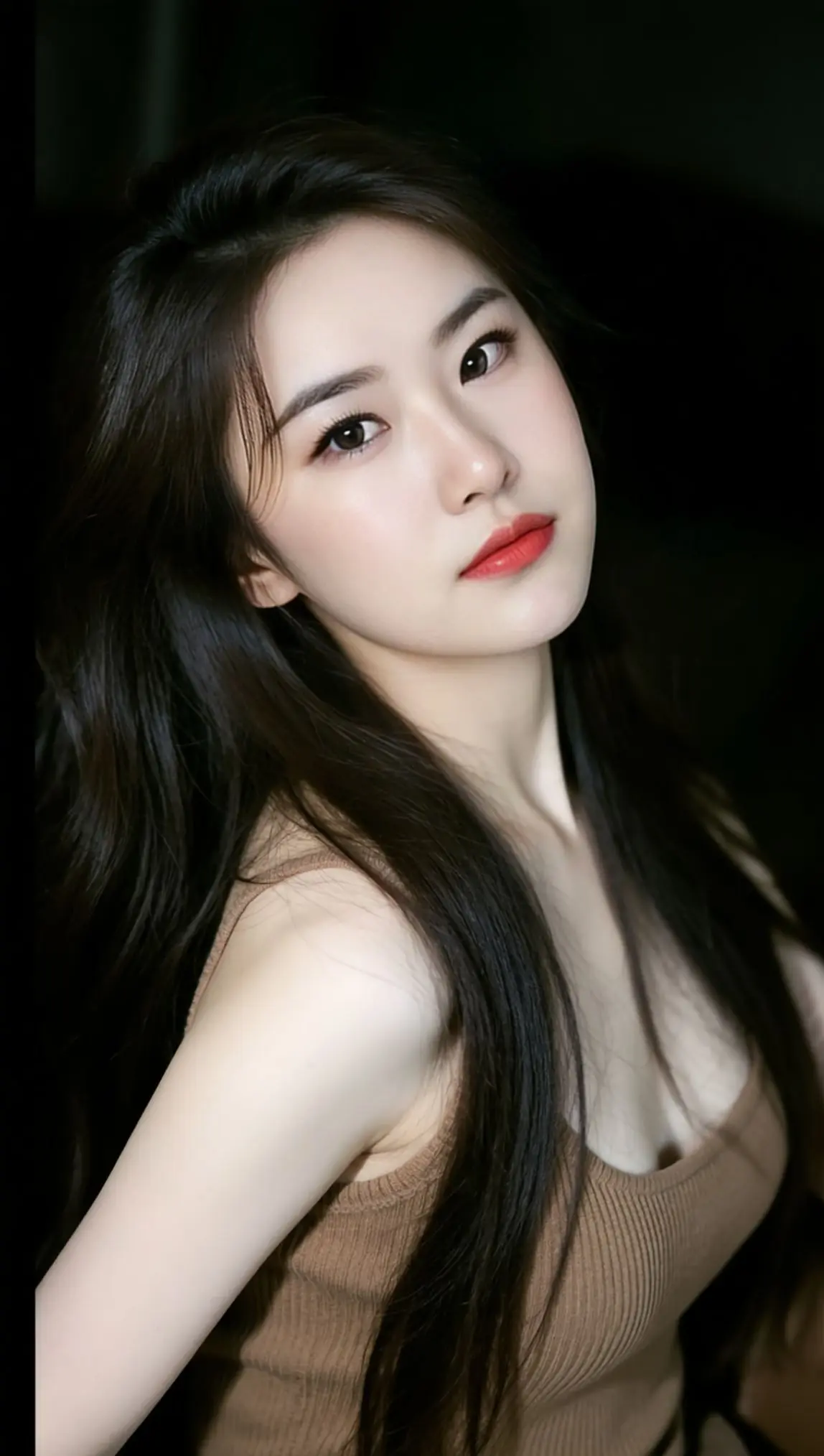 AI棕调氛围感写真 ai创作