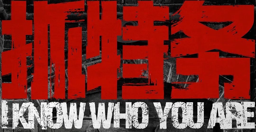 喜欢抓特务的英文名 I KNOW WHO YOU ARE 