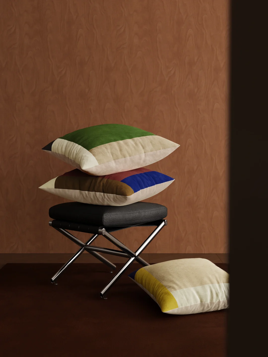 patchwork拼接抱枕🔛定格家的中古格调