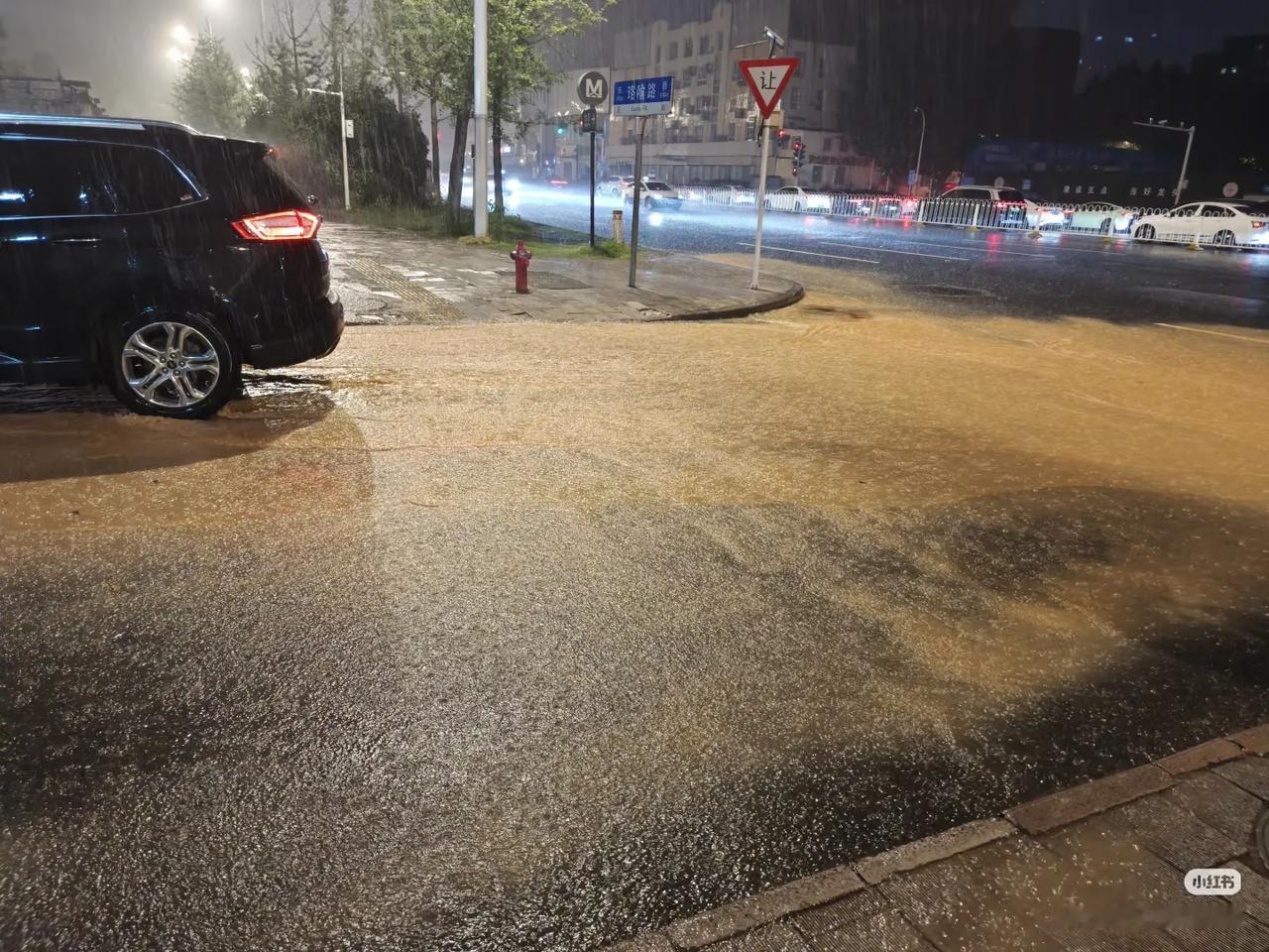 此时此刻，武汉的雨