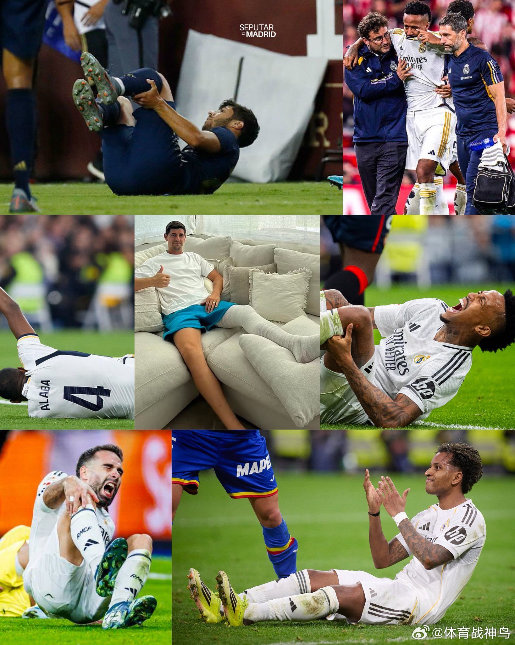 过去六年里，皇家马德里队遭遇了7次前交叉韧带撕裂。这不正常……罗德里戈回应无缘世