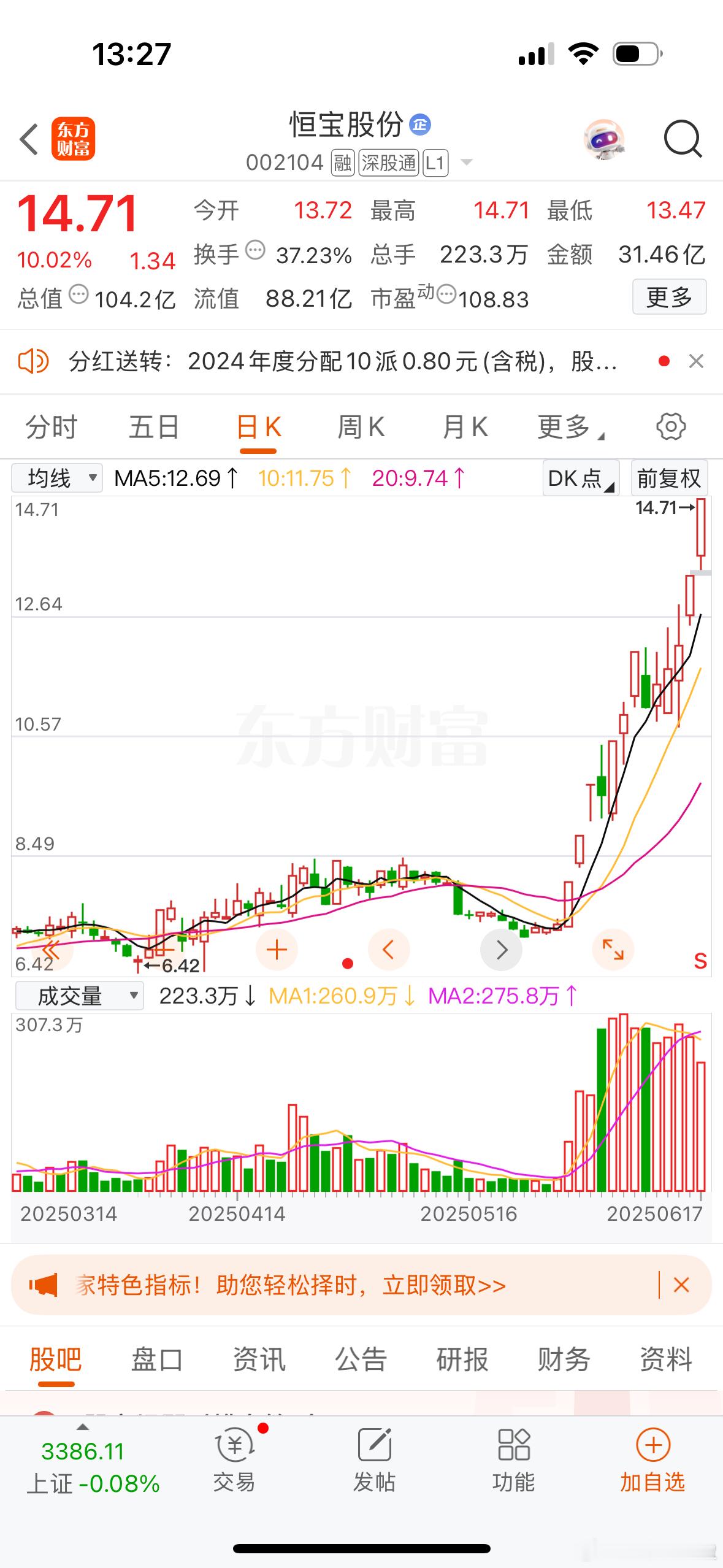 现在市场还是围绕数字经济（稳定币）、创新药、石油石化板块活跃，恒宝股份还是数字经