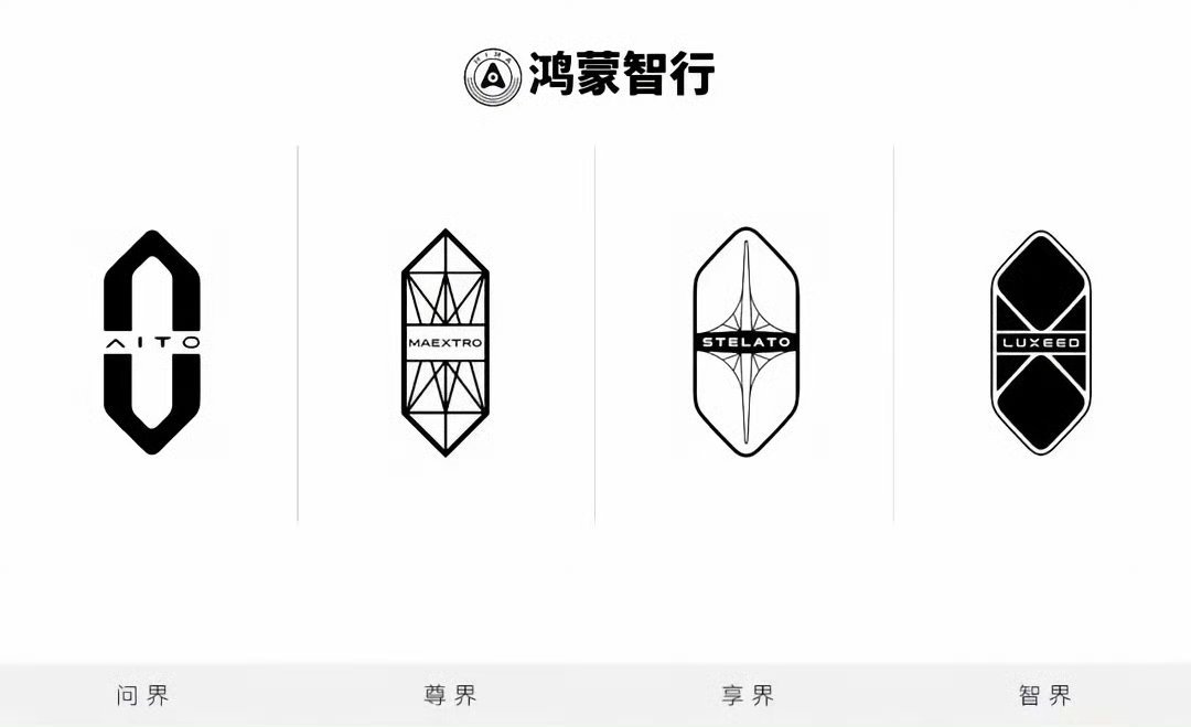 智界终于要有车标了，这事儿我吐槽了好久 ​​​