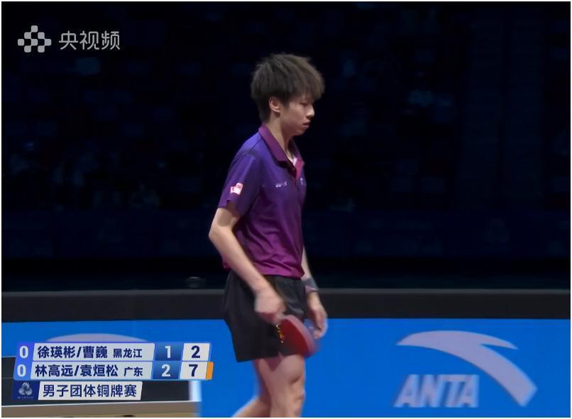 林高远全运会1金1铜，综合表现可以打90分了吧。
1、和刘诗雯一路过关斩将，拿到