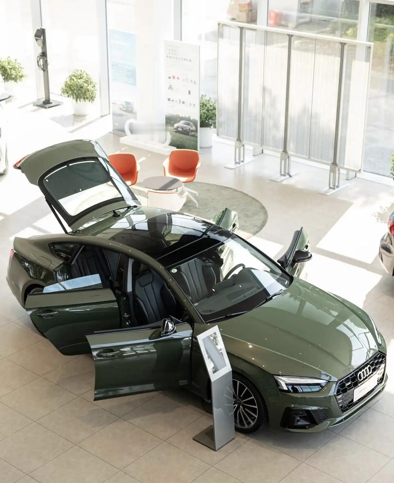 大家怎么评价奥迪A5这款车？高功率发动机版本 265匹马力，370扭矩，7速湿式