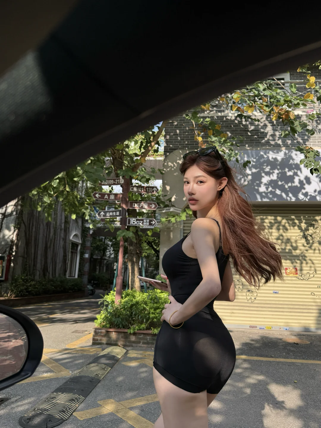 这身材穿什么都很曼妙