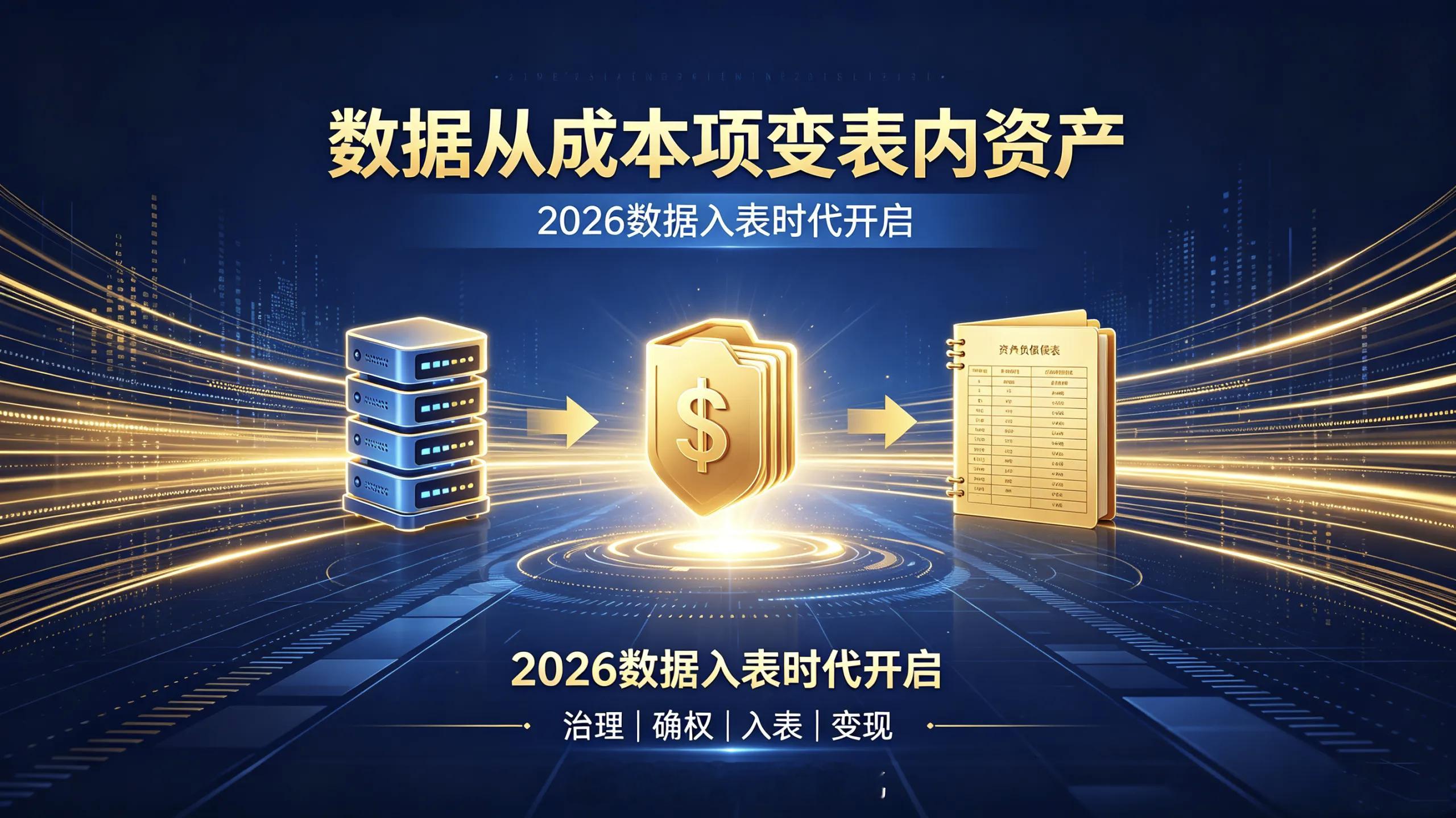 2026数据资产入表制度全面闭环！确权、登记、核算路径全打通，央企地方规模化落地
