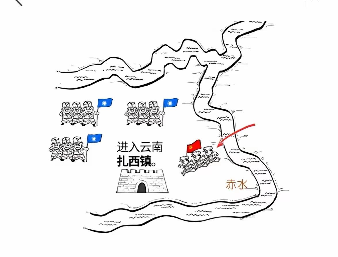 四渡赤水简而言之就是一渡顺势，二渡被迫，三渡诱敌，四渡脱身。其战略核心可归纳为十