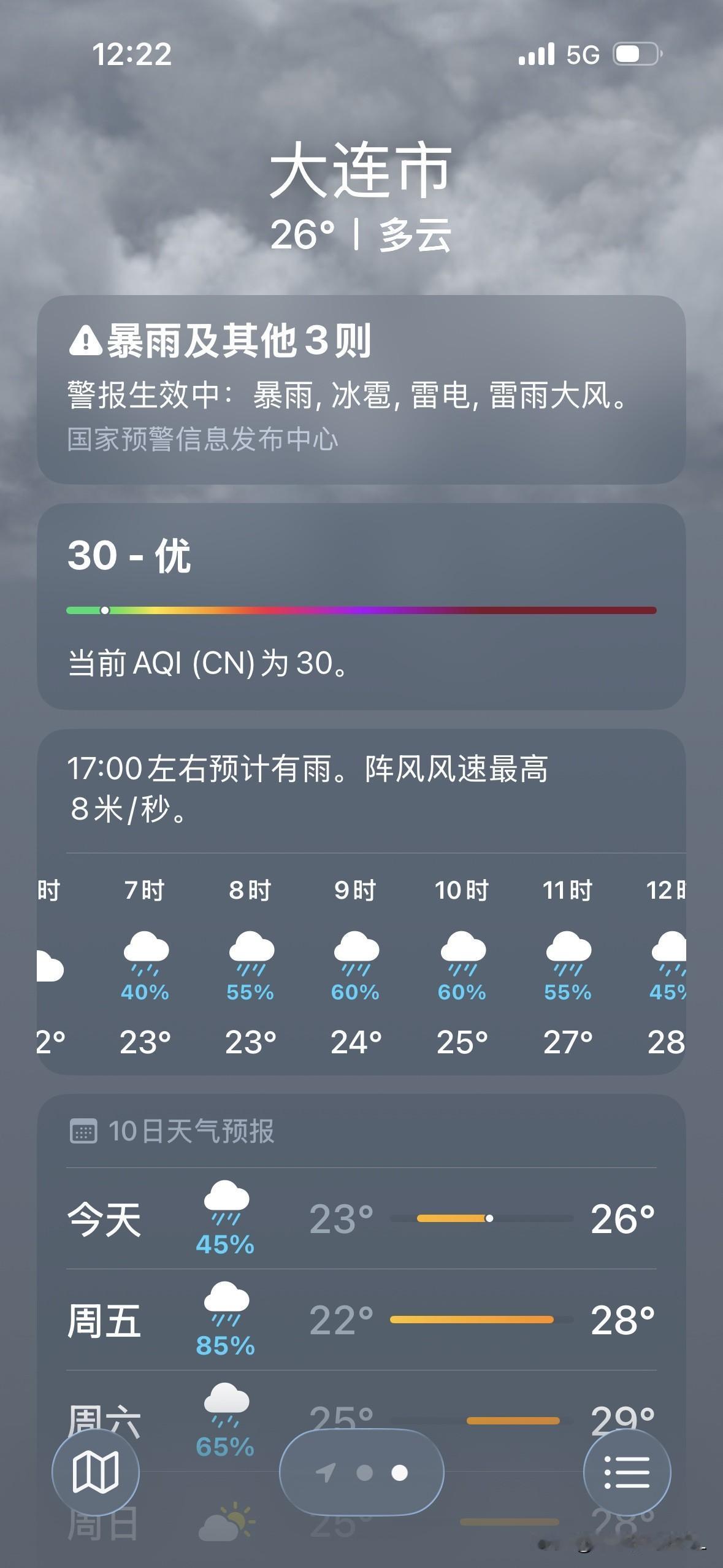 天天下雨，地喝饱水了，别下了。
这几天，到处都在刮风下雨。

怎么回事呢？
我特