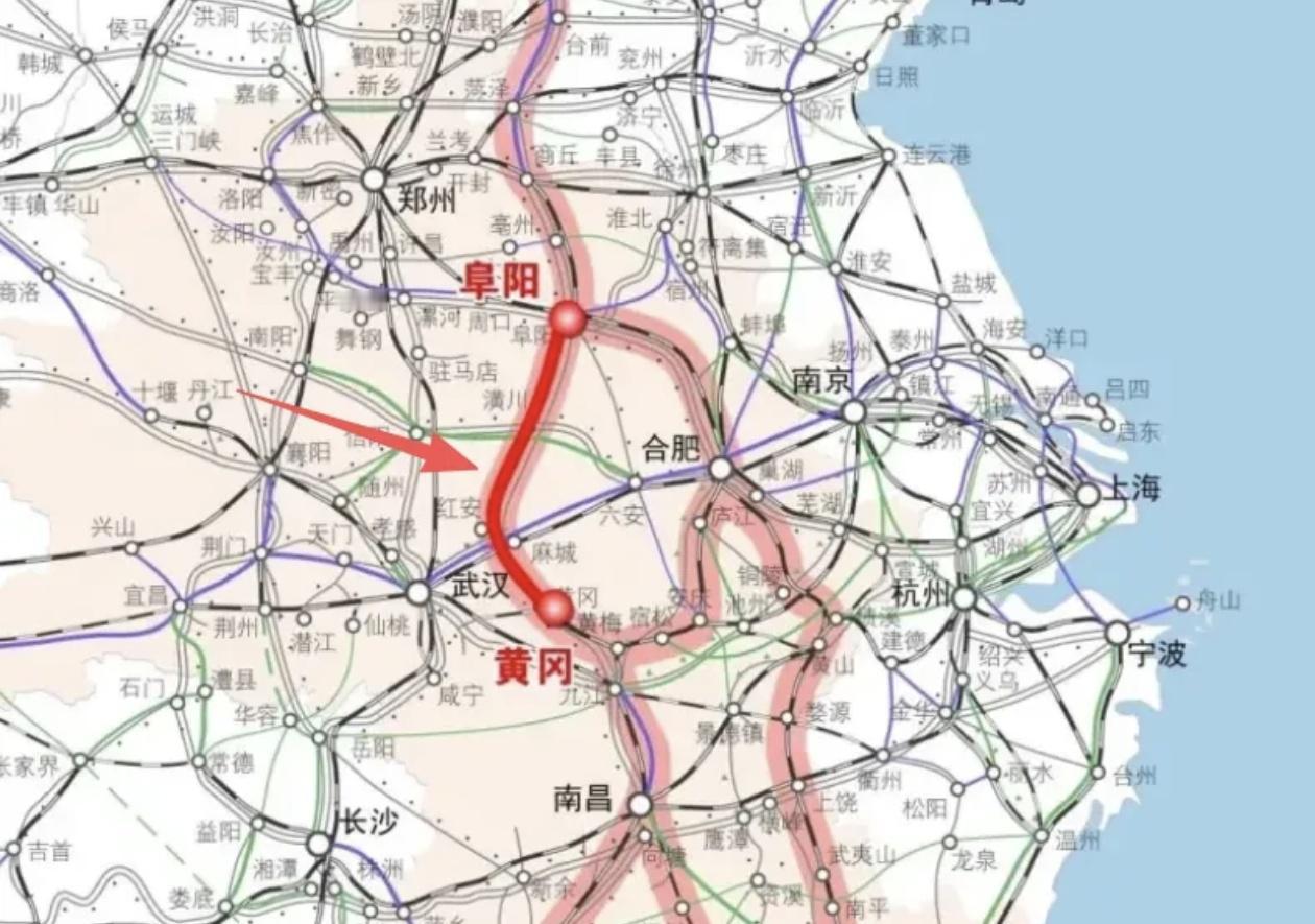 湖北新建京港高铁阜阳至黄冈段（湖北段）施工图审核招标计划表公布，项目即将迈入施工