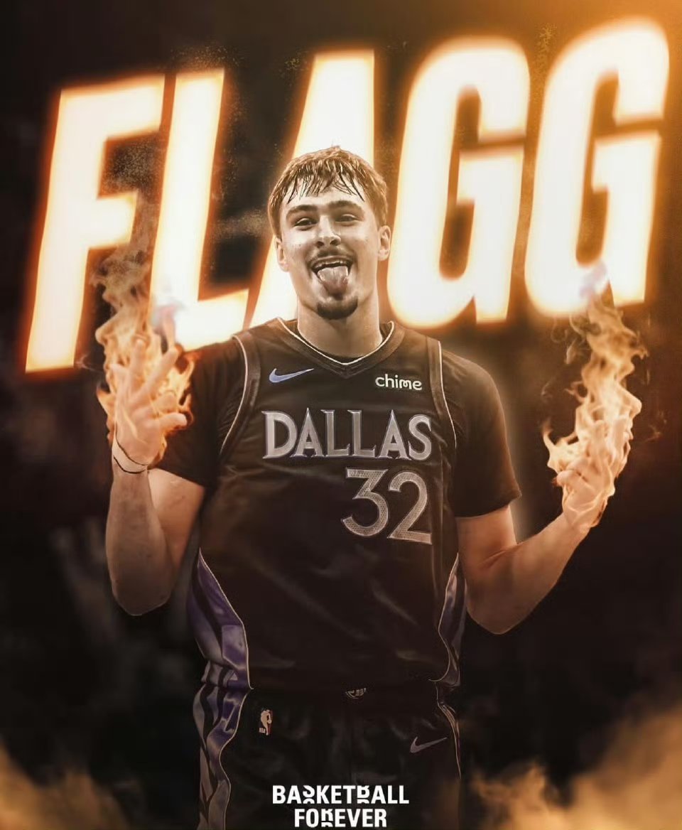 弗拉格成为NBA历史最年轻50分先生，19岁103天！独行侠127-138不敌魔