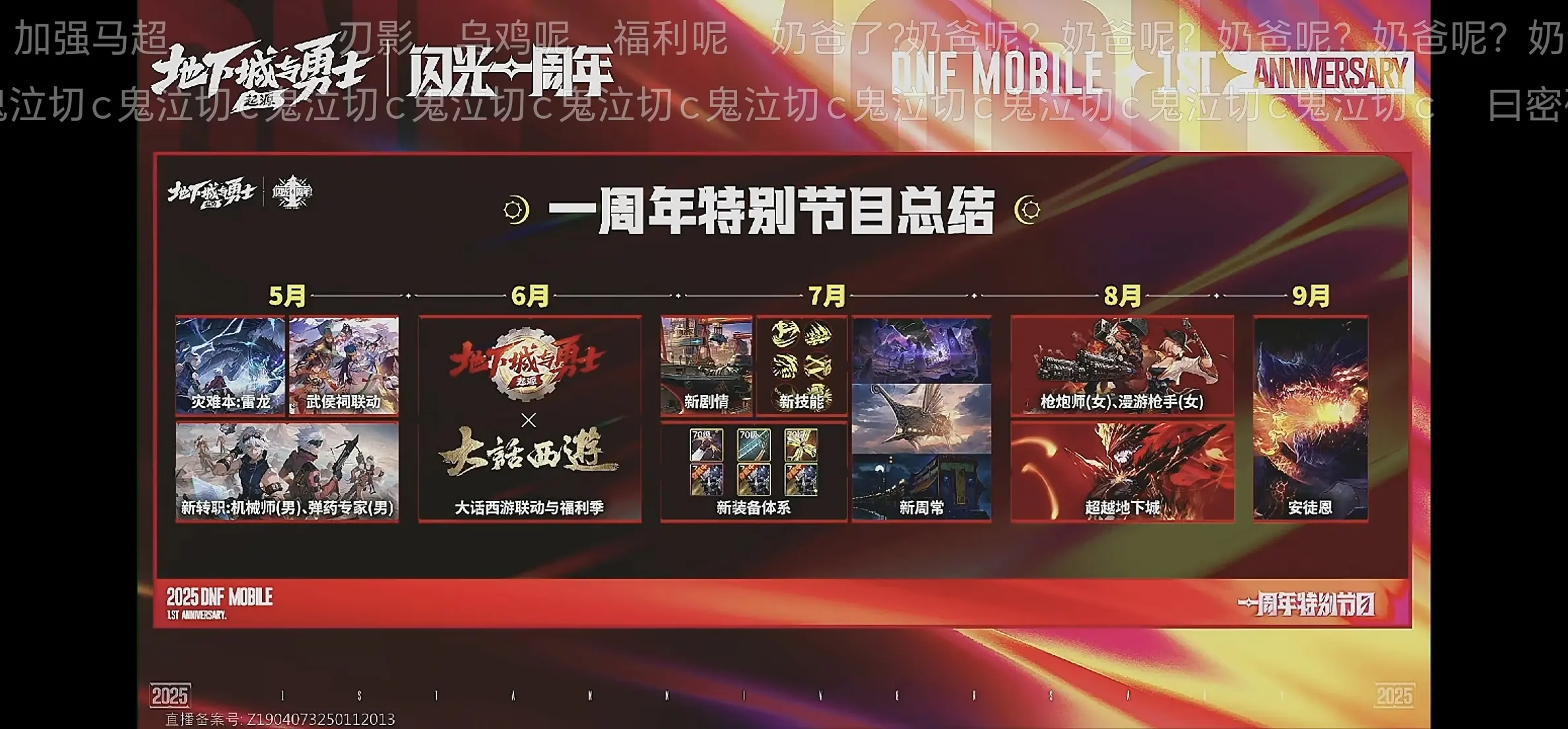 dnf地下城 DNF周年庆