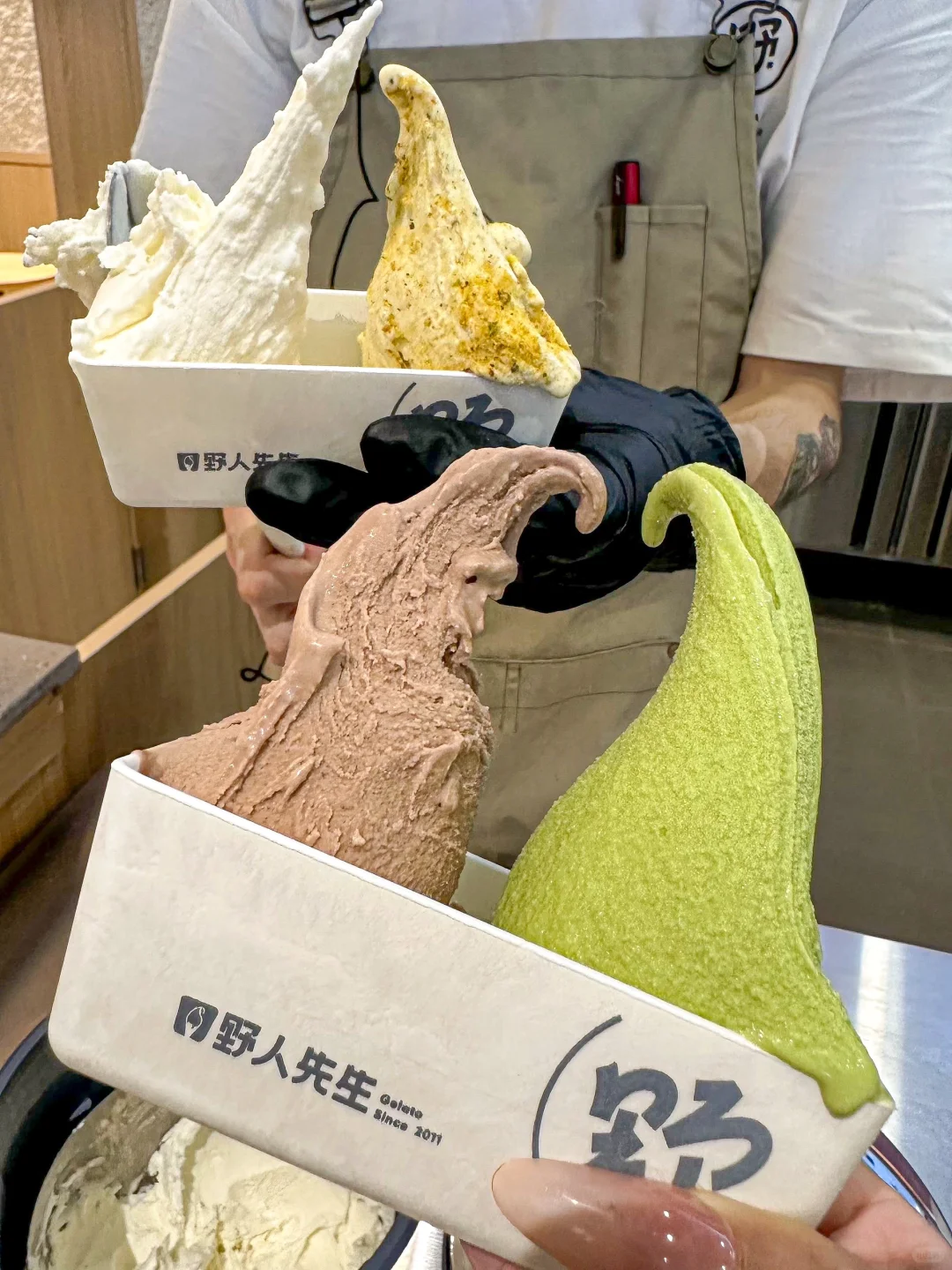 福州。。被巨长大米🍦gelato怼脸开大！！！