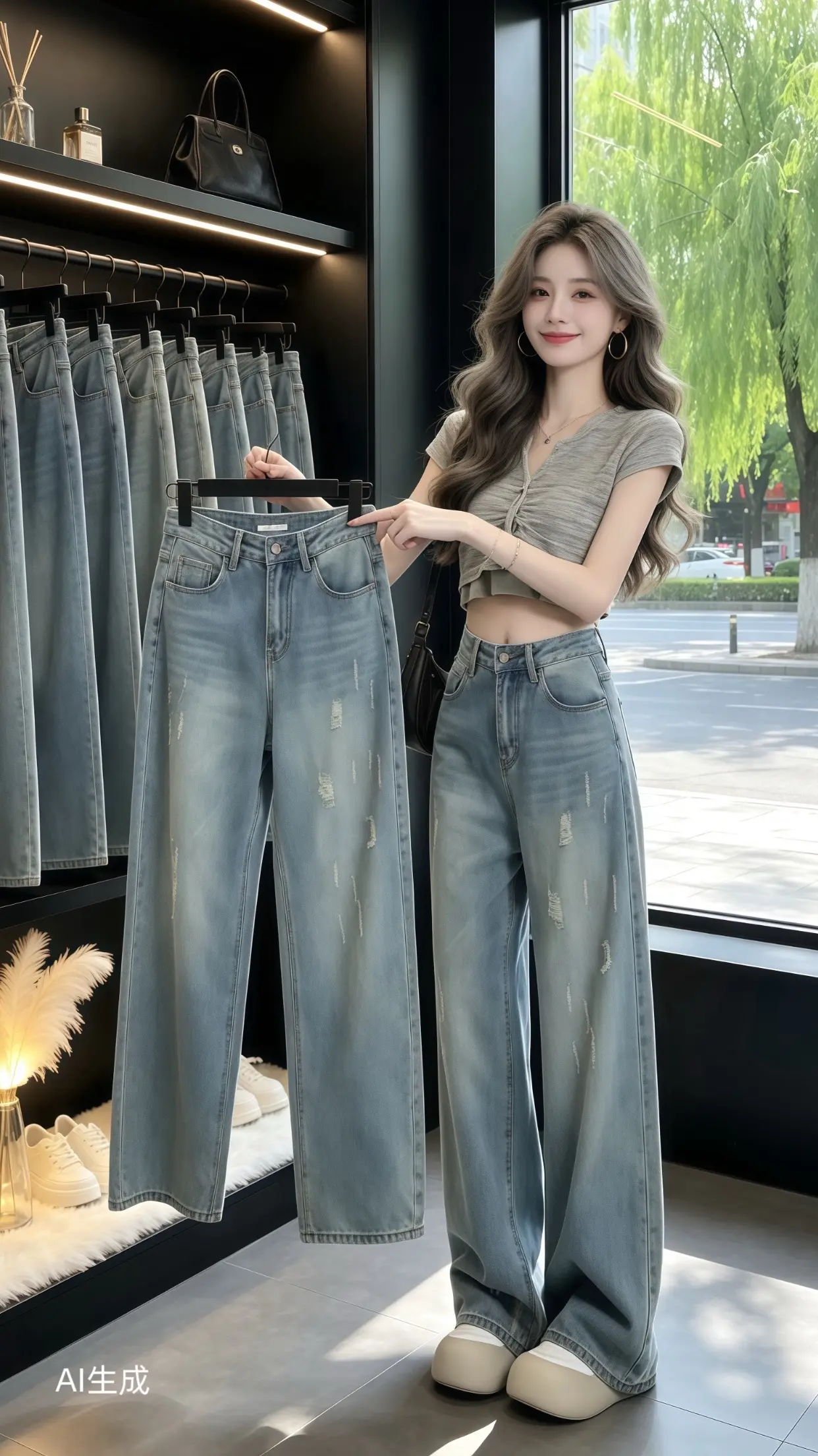 牛仔裤 穿出自己的风格 夏季新款 一眼就爱上的神裤 显瘦穿搭