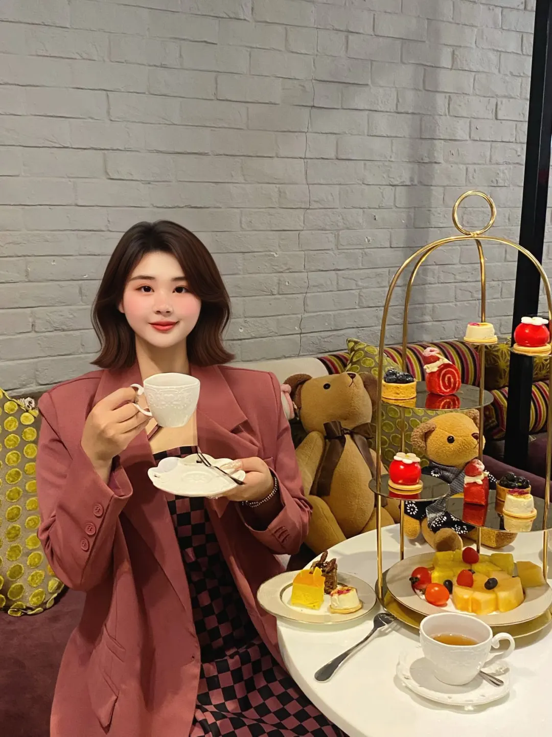 在河西🫖漂亮下午茶……