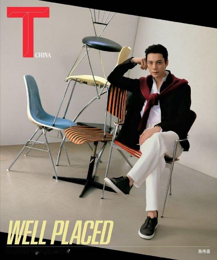 谁给陈伟霆搞的发型陈伟霆熟男感陈伟霆这个造型真的太绝了！！！慵懒感直接拉满，完全