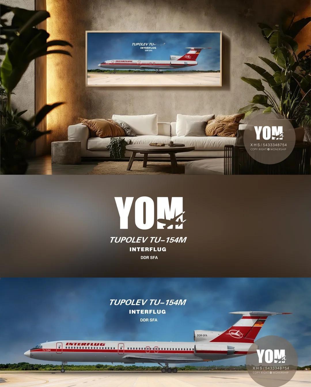 东德国家航空（TU154M）
德意志民主共和国（东德）国家航空公司1963-19