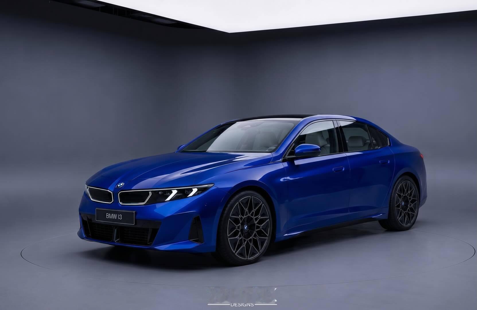 新世代i3这样改一下，是不是更帅？宝马i3宝马进入新世代