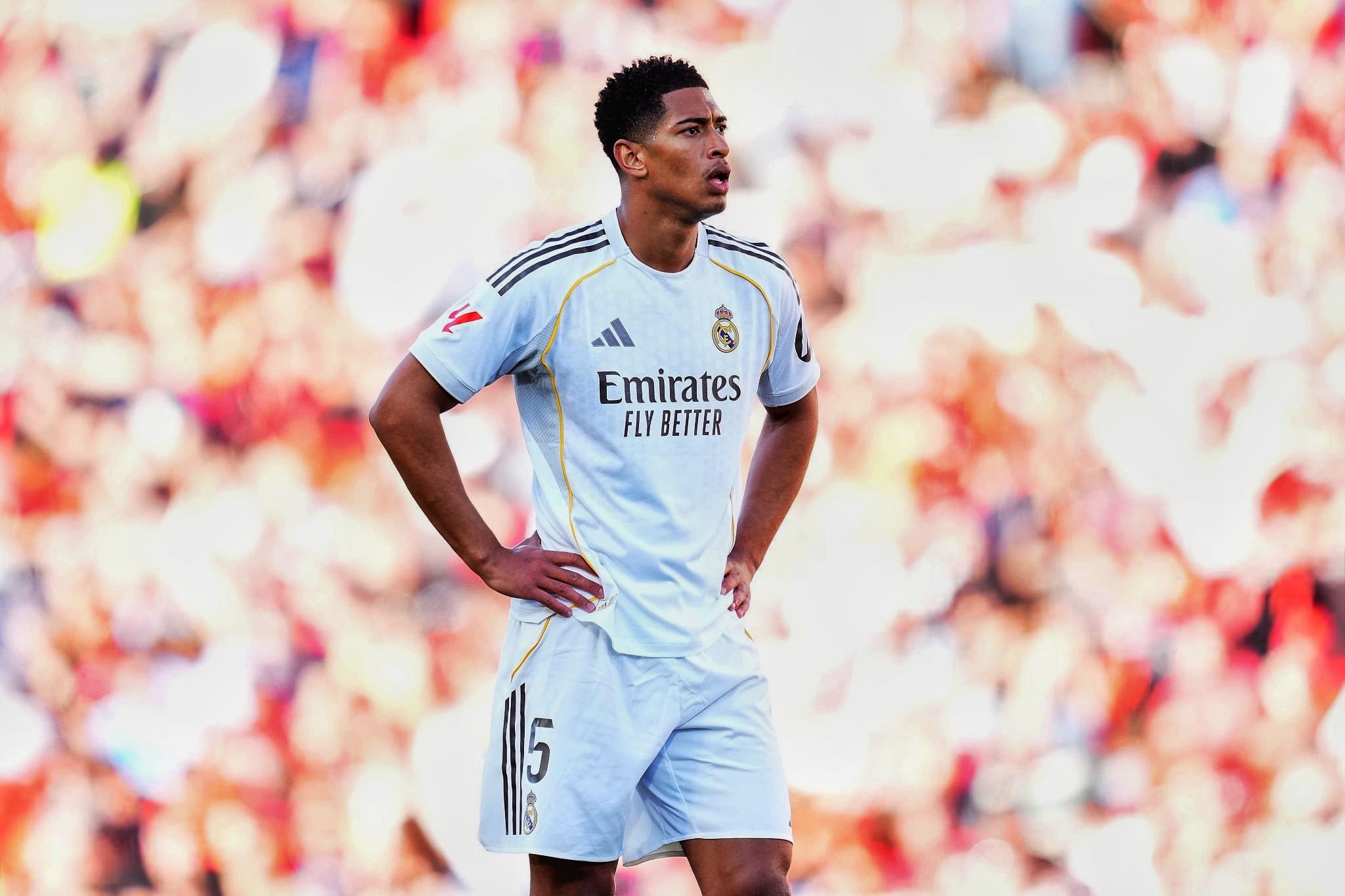 阿斯：贝林厄姆明天对阵拜仁的比赛能否首发还不能确定，阿韦罗亚必须做出决定。 