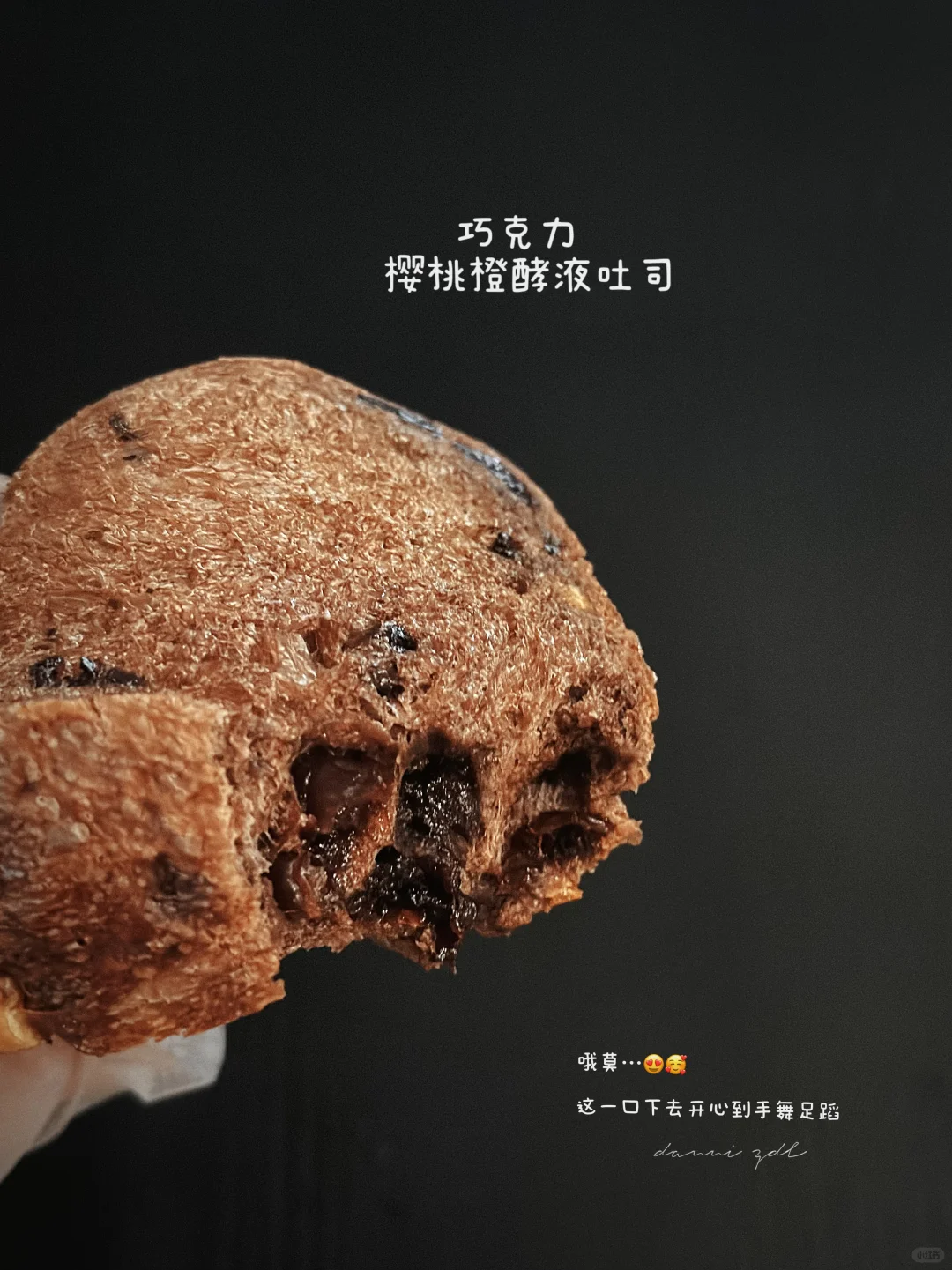 我的人生巧克力酵吐 ｜ 巧克力樱桃橙吐司