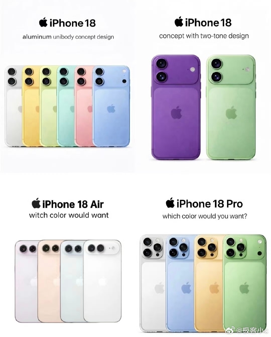 iPhone18标准版最新爆料iPhone18标准版升级到9GB内存，搭载A20