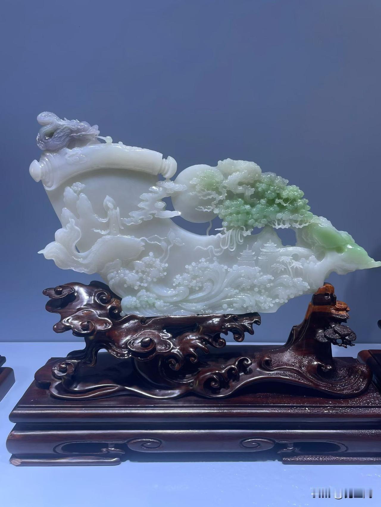 晒图笔记大赛和田玉摆件欣赏