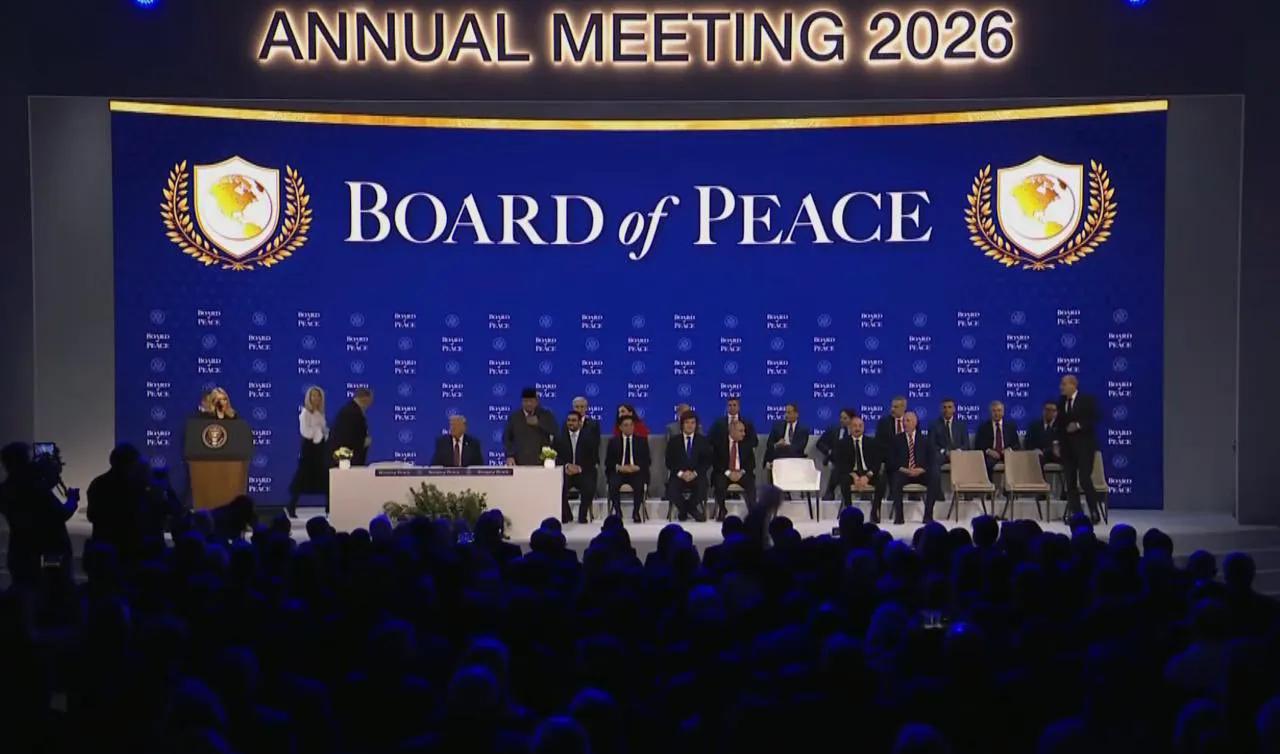 特朗普：我们将实现世界和平，那将是我们所有人的伟大遗产

在座的各位都是有头有脸