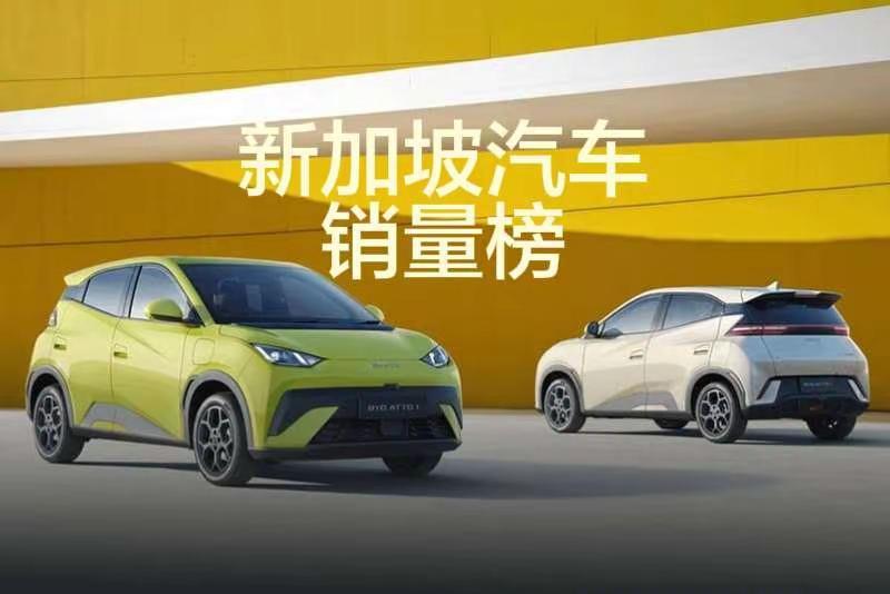 2026年2月，新加坡汽车销量排行榜！2026年2月，比亚迪继续制霸新加坡车市，