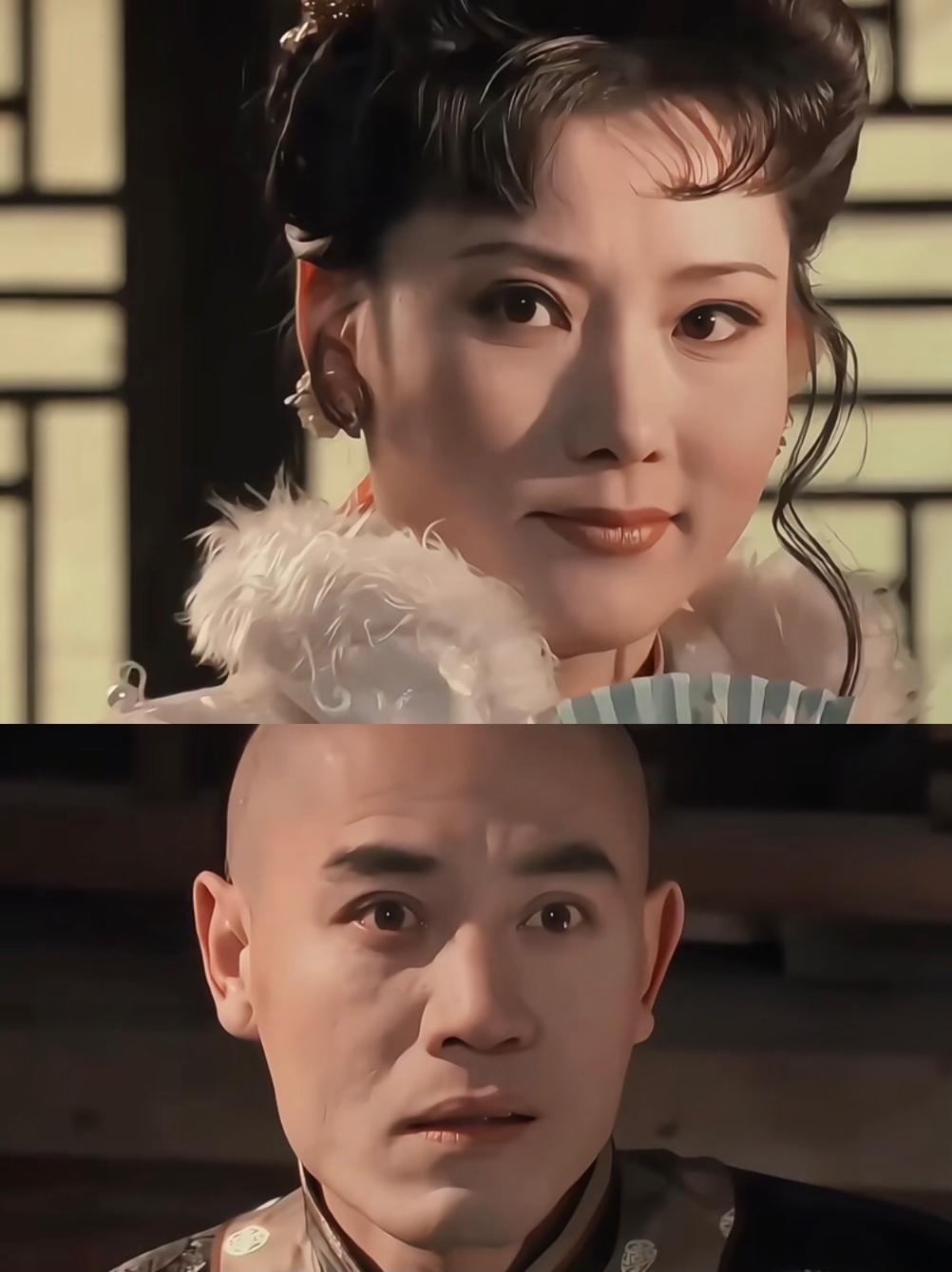 白景奇和黄春也算青梅竹马少年夫妻，
这刚把大肚子的老婆送回家，
马上就对花魁一见