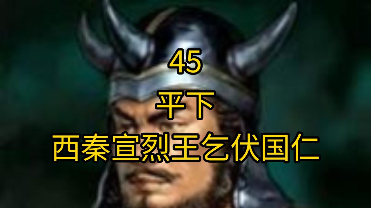 乞伏国仁：乱世草头王的奇幻创业路

家人们，今天来聊聊十六国时期西秦的首任君主乞