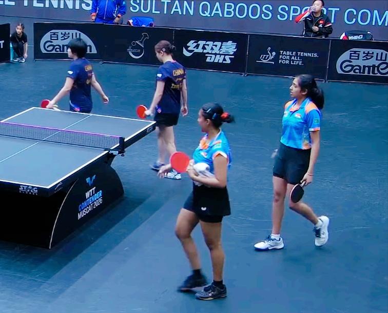 恭喜！覃予萱/纵歌曼晋级决赛！中国队包揽女双冠亚军！

覃予萱/纵歌曼3-1战胜