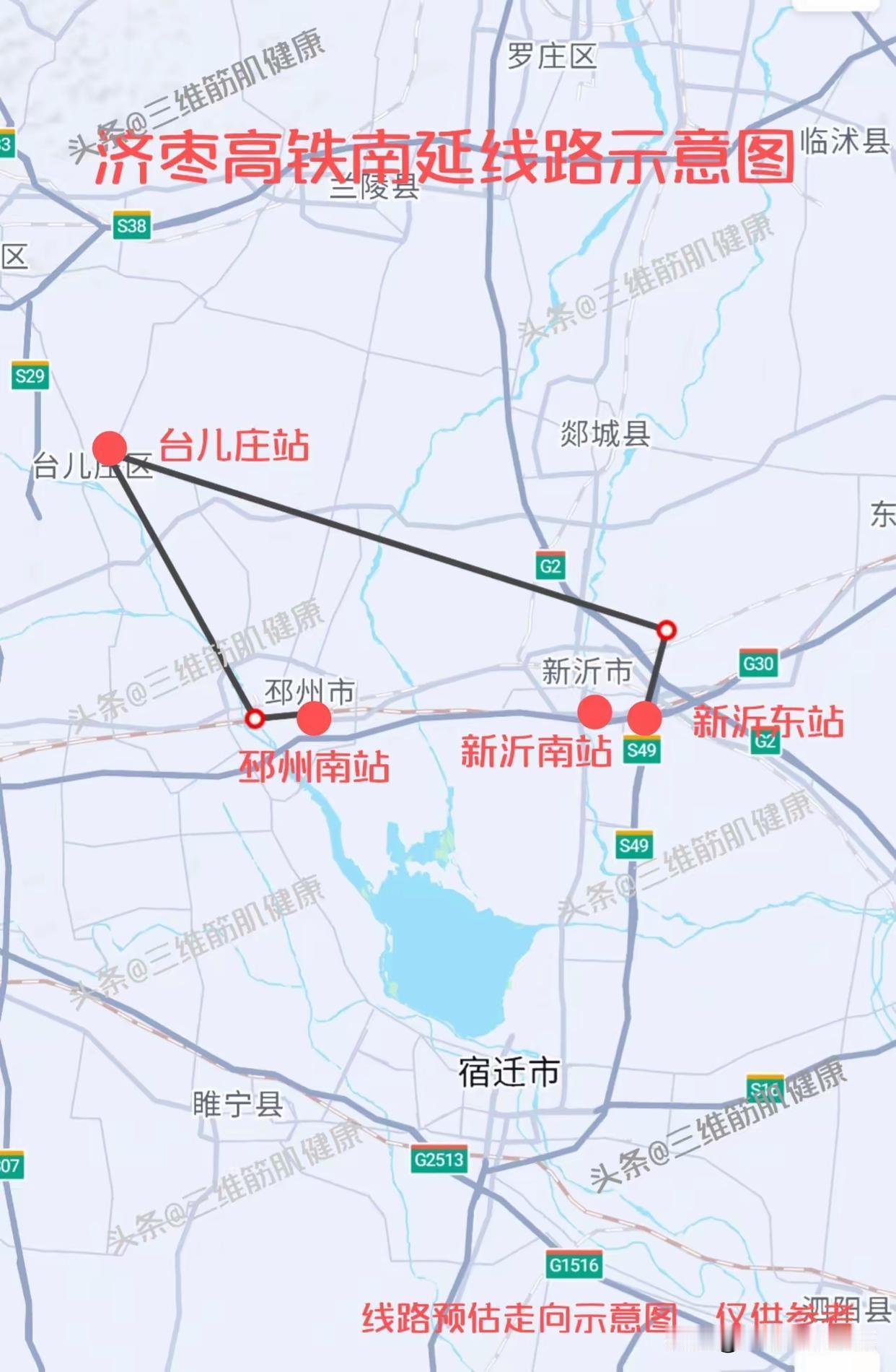 济枣高铁南延本是山东省规划的线路，只有南延至江苏才能最大程度发挥线路作用，否则又