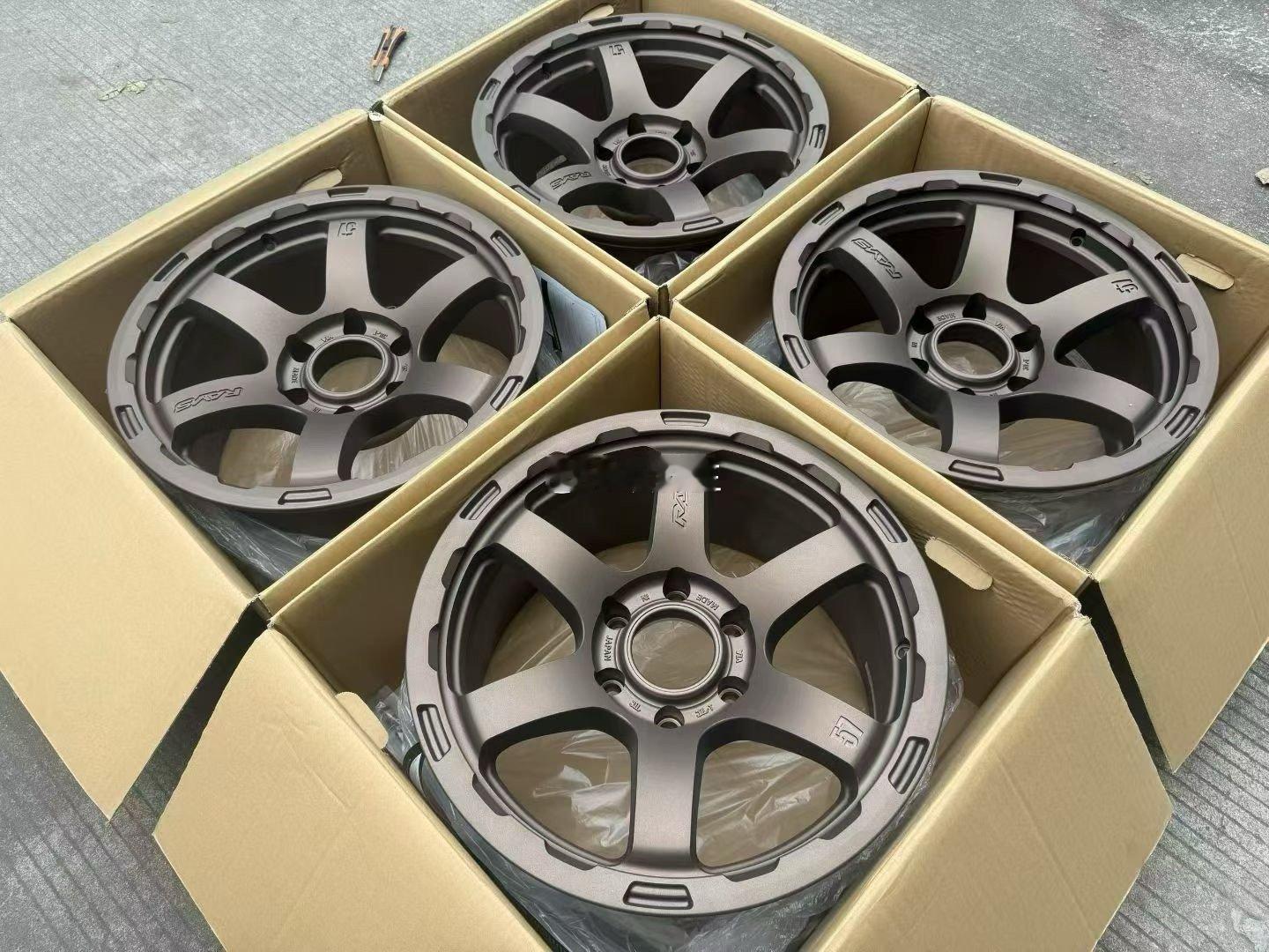 全新RAYS 57DR-X HD 18×9J ET0 6×139.7普拉多150