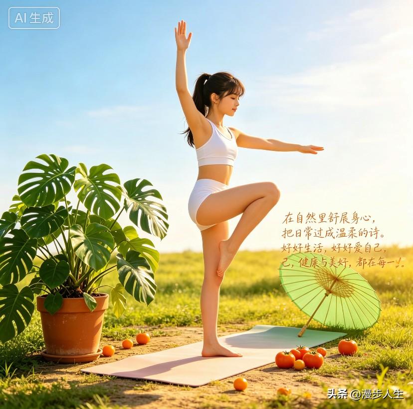 让呼吸与阳光同频。
每一次瑜伽的伸展，
都是与自己的温柔相拥。
每一次瑜伽的伸展