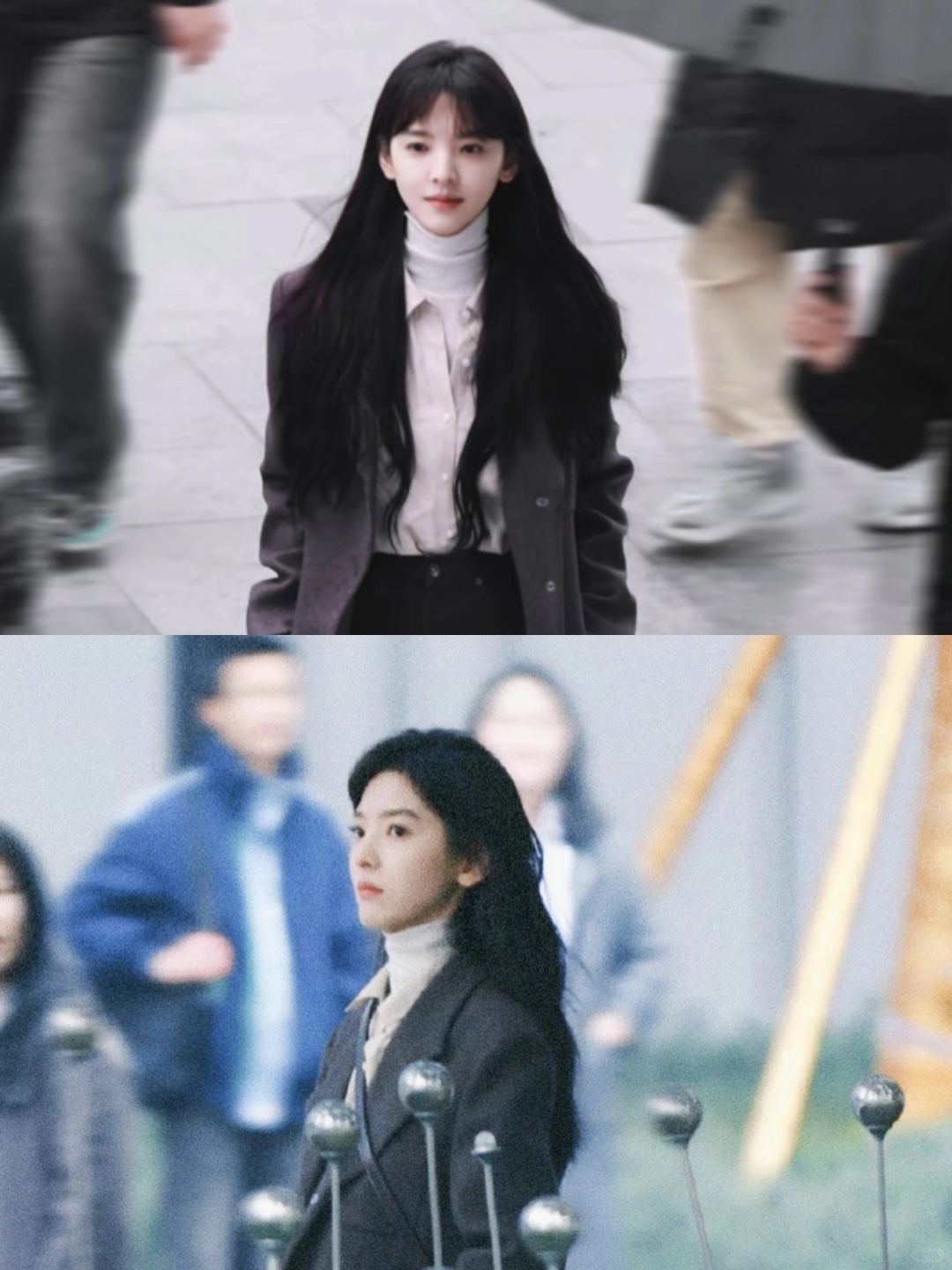 改成没有刘海的了