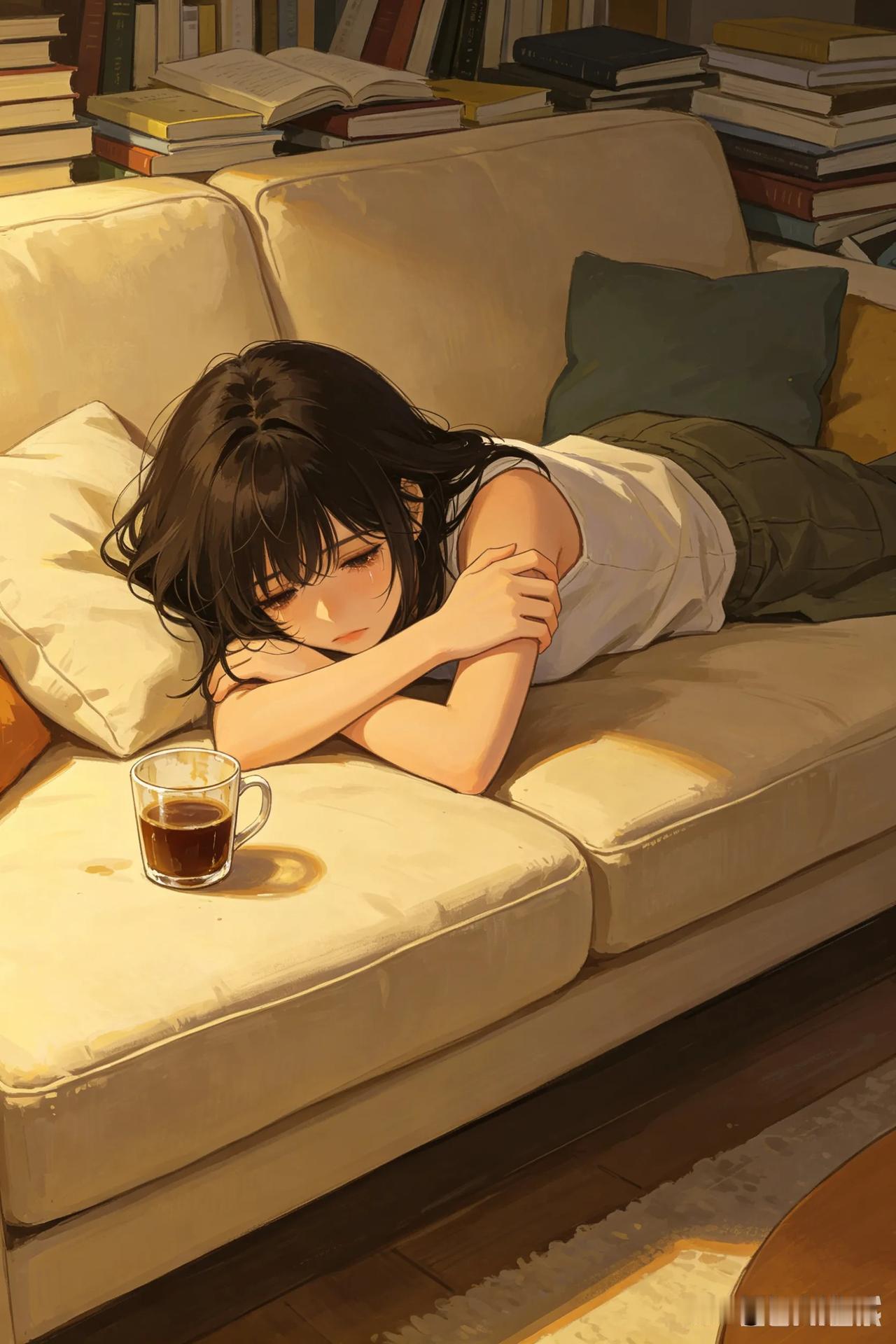 累了