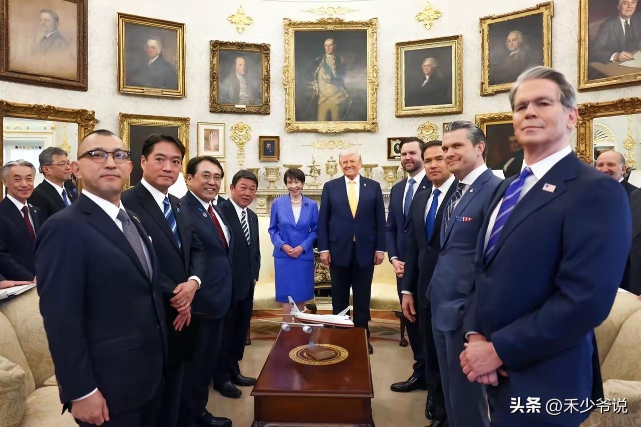 特朗普用不要钱的承诺忽悠高市早苗
高市早苗访问美国，美国重申了1960年与日本签