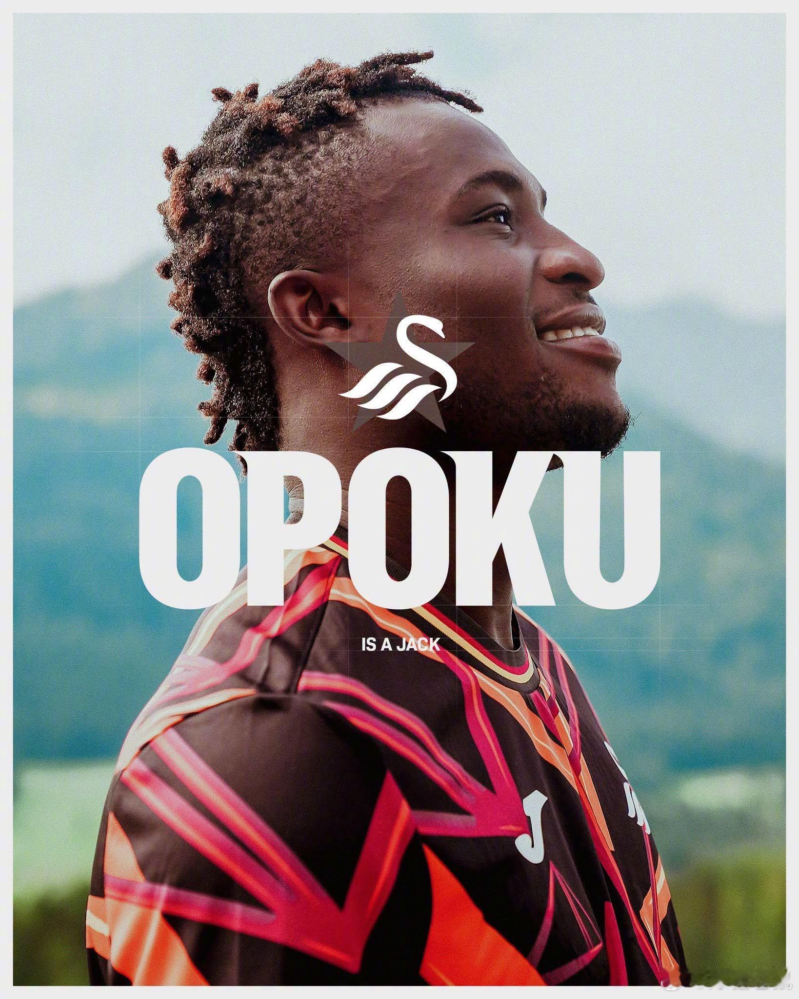 【官方】英冠斯旺西签下20岁的祖尔特瓦雷根边锋奥波库（Joseph Opoku）