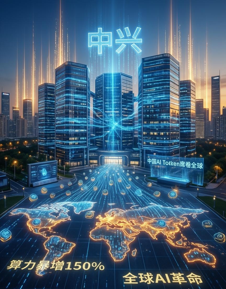 中兴通讯2025年的年报，有一组数字挺扎眼：算力业务营收，同比涨了150%。不是