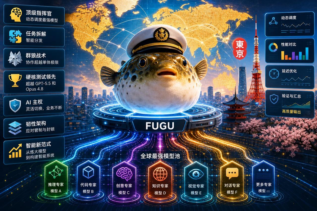 【别再卷参数了：Sakana Fugu 开启了“模型调度”的新主权时代】

Tr
