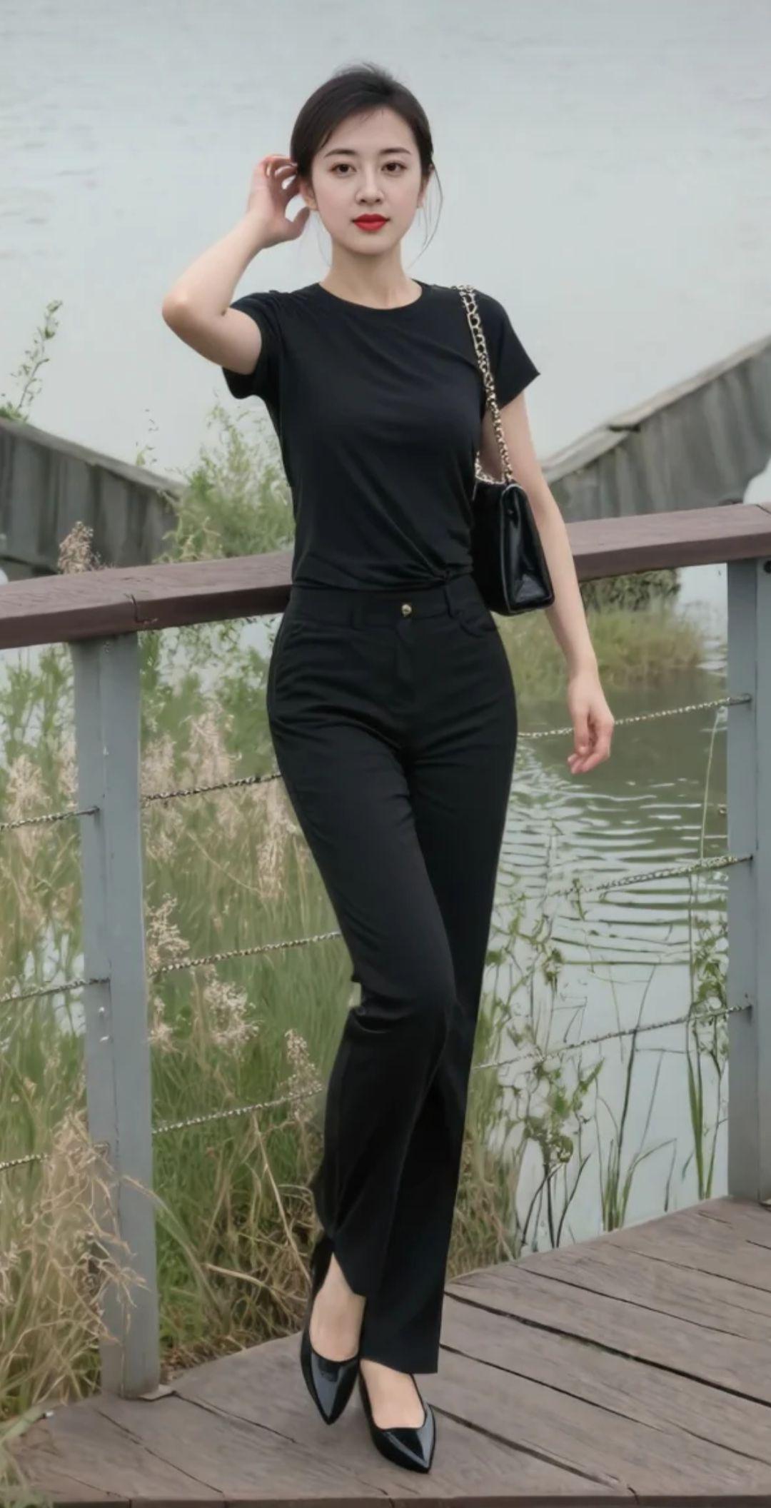 穿搭 紧身牛仔裤推荐