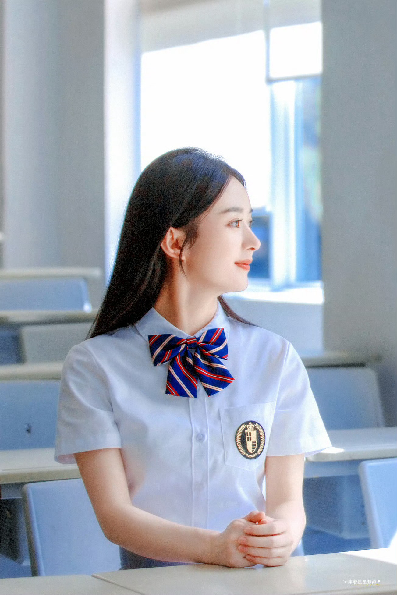赵丽颖学姐你太美好了，检讨我写！ 