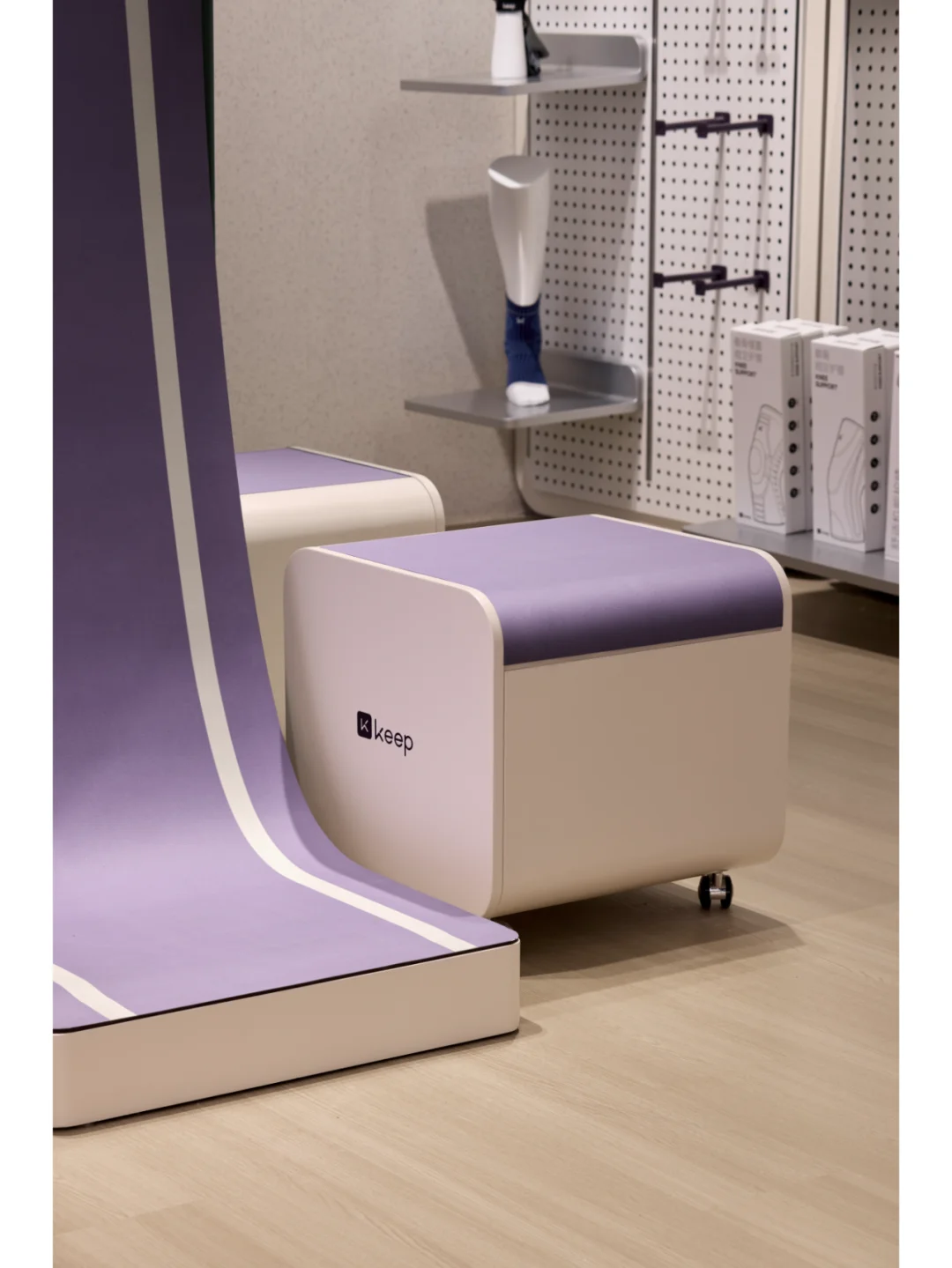 Keep线下体验首店落“沪” 🟪 自由运动场