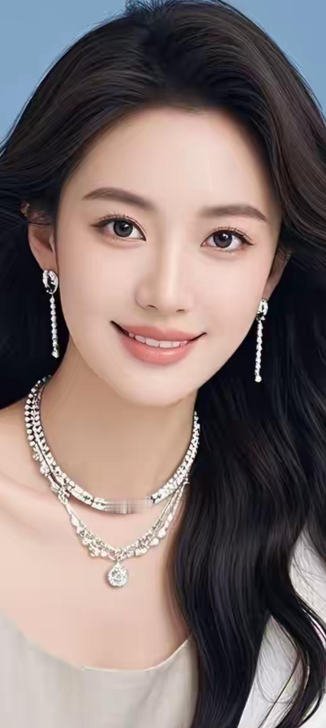 优雅气质，闪耀珠宝，完美女神！💎✨