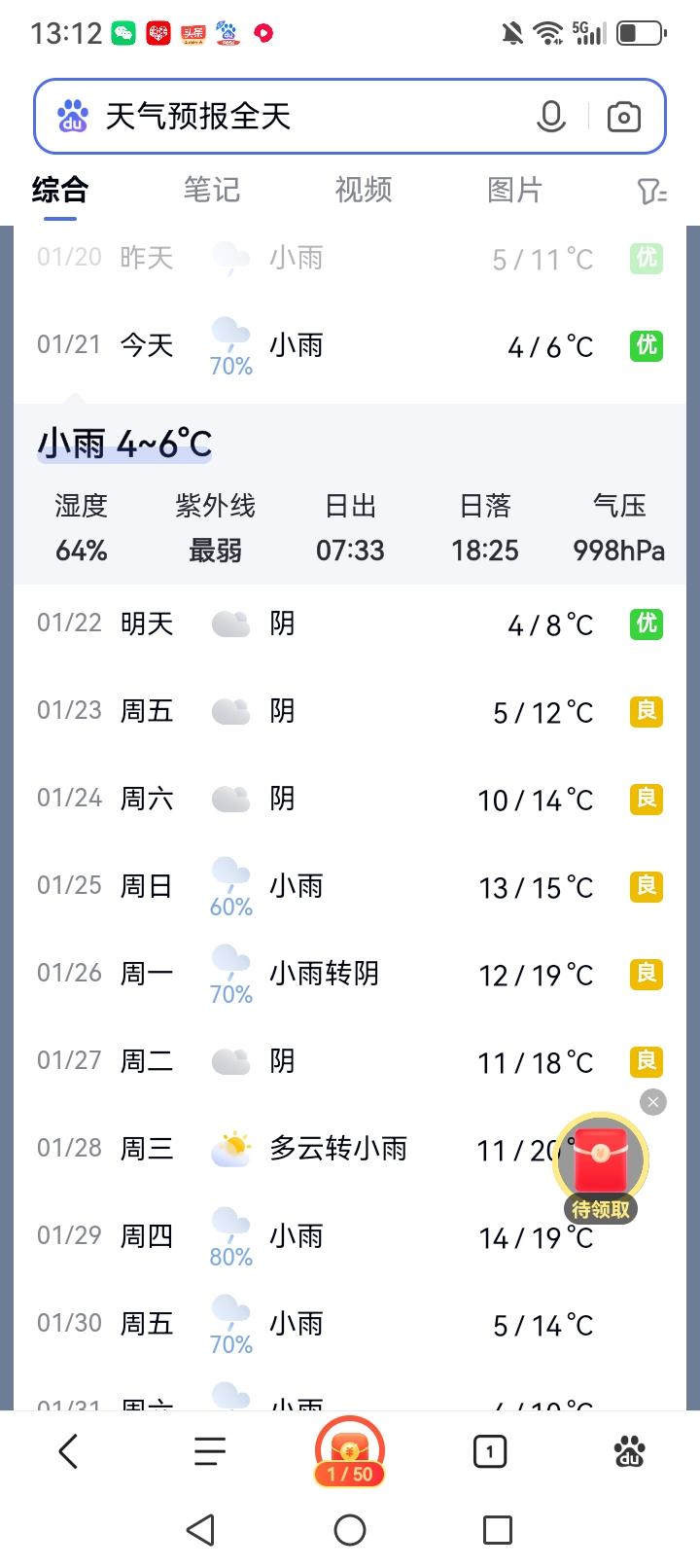 巴马降温了，多穿点
户外走走，心情仍愉悦

这两天是巴马最冷的寒冬进入498马和