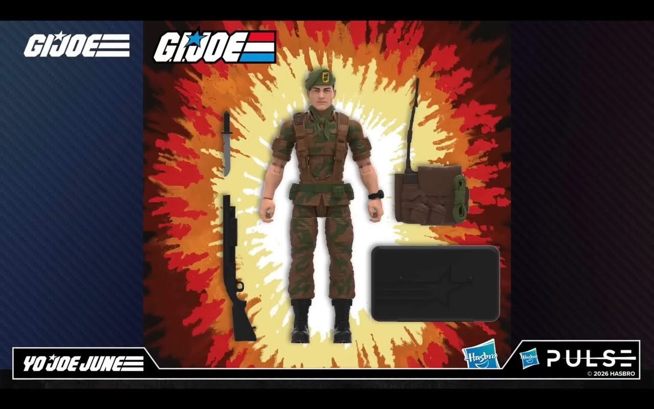 孩之宝特种部队G.IJOE 复古挂拉公布 多了一款 和古墓丽影联名的劳拉 