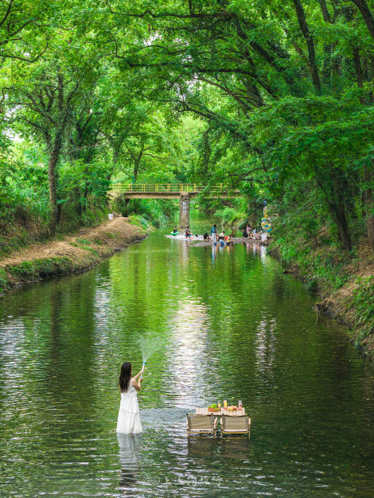 武汉1h开车直达溯溪玩水，不晒绝美！！！